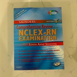 📕👩🏻‍⚕️ Saunders Comprehensive Review for the NCLEX-RN® Examination👩🏻‍⚕️📕